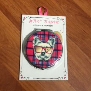 Betsy johnson compact mirror